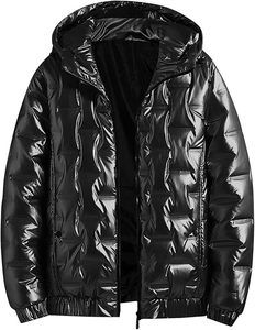 Unique Design <b>Lightweight</b> Breathable Men Puffer <b>Jacket</b> Warm Zipper Closure Bomber <b>Jacket</b> For Men <b>Casual</b> Style - Product Image 1