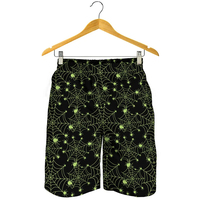 Pantalones cortos de playa con gráfico de telaraña de araña a la moda para hombre, pantalones cortos con estampado 3D de personalidad, bañadores de verano, pantalones cortos de calle