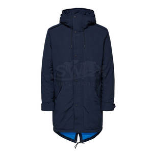 Parka queue de poisson de haute qualité sur mesure, approvisionnement direct d'usine, produit haut de gamme, parka queue de poisson pour homme - Product Image 6