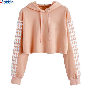 Sudadera Corta con Capucha para Mujer, Venta Caliente, Personalizada, Lavada al Ácido, de Alta Calidad, Talla Grande, Ropa de Invierno - Product Image 6