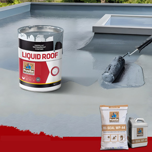 Resistencia al agua mejorada Techo Sótano Baño Protección Elastomérico Cemento de polímero Asfalto PU Revestimiento de membrana impermeabilizante - Product Image 4