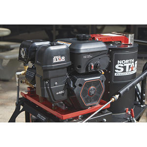 Ofertas Exclusivas! Hidrolavadora de Agua Caliente de 3500 PSI y 4 GPM con Función de Vapor Saturado, Sistema de Limpieza Masiva Accionado por Motor - Product Image 4