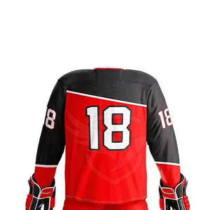 Nueva llegada uniforme de hockey sobre hielo Venta caliente uniforme de hockey sobre hielo logotipo personalizado uniforme de hockey sobre hielo - Product Image 4