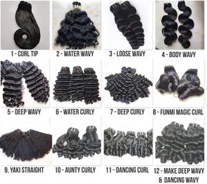 Perruque cheveux humains bouclés Balayage couleur piano qualité supérieure des cheveux bruts vietnamiens - Product Image 5