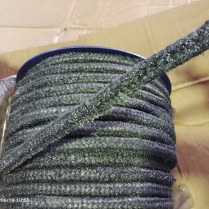 Nhiệt độ cao chất lượng tốt nhà sản xuất sợi thủy tinh bện vuông dây tráng Graphite - Product Image 1