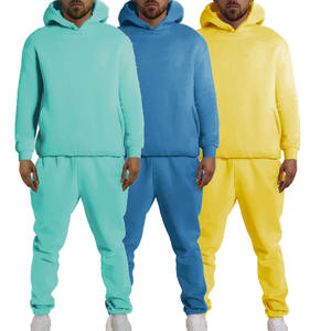 Conjunto Deportivo Personalizado de Algodón Unisex para Fabricantes de Ropa, Sudadera con Capucha y Cremallera y Pantalones Deportivos, Conjunto Deportivo para Hombre 2026 - Product Image 3