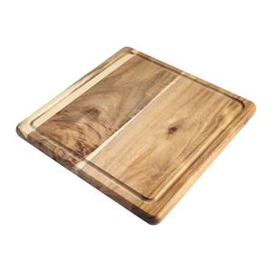 Tabla de cortar de madera maciza, superficie apta para cuchillos, tabla de cortar duradera para el hogar y restaurantes, fabricada por LODI IMPEX - Product Image 5