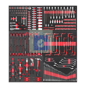 ชุดเครื่องมืออเนกประสงค์ 296 ชิ้น ประแจบล็อกพร้อมด้ามขันแบบใช้แบตเตอรี่ AA รับประกัน 3 ปี กล่องเก็บแบบนุ่ม 4-40 เธรด - Product Image 3