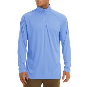 Pull à col montant en bambou pour homme, personnalisable avec logo, extensible dans les quatre sens, pour la pêche, pull d'extérieur à col montant - Product Image 6