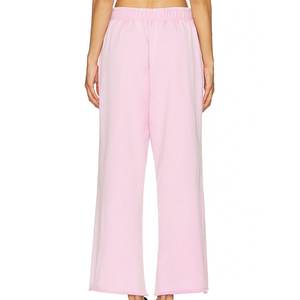 Nuevo Conjunto Deportivo Corto Rosa Claro con Logotipo Personalizado, Sudadera con Capucha y Pantalones Deportivos para Mujer, Ropa Deportiva Transpirable para Exteriores, Traje Deportivo para Mujer - Product Image 6