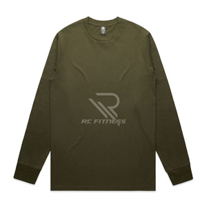 เสื้อยืดแขนยาวออกกำลังกายทรงเข้ารูปสำหรับผู้ชาย รุ่นขายดีพิเศษ - Product Image 1