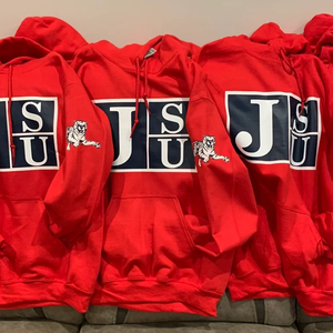 Sweat à capuche personnalisé pour homme de l'université de Jackson, logo imprimé, vente en gros, polaire, service OEM - Product Image 4