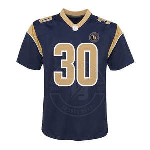 100% sur mesure bon matériel hommes maillot de Football américain Top qualité hommes maillot de Football américain - Product Image 1