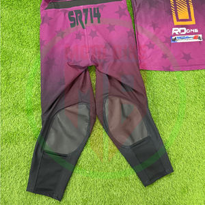 Combinaison de motocross sur mesure, best-seller, prix de gros, maillot et pantalon de motocross, ensemble uniforme, logo personnalisé pour homme, combinaison de motocross - Product Image 5