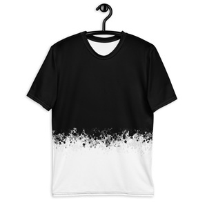 Vente en gros T-shirts à manches courtes pour hommes 100% coton Nouveau OEM Logo côtelé personnalisé Imprimé Design Plus Size T-shirts unis pour hommes - Product Image 3