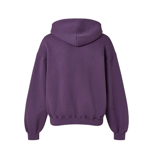 High Quality Men Oversized Hoodie Winter Printed Sweatshirt Regular Fit Plus Size 100% Cotton Fleece Breathable Plain Dyed - Product Image 4
