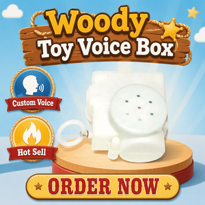Figurine d'action Woody de Toy Story personnalisée, enregistrement vocal pré-enregistré avec boîte à voix interactive et son personnalisé – Vente Flash - Product Image 1