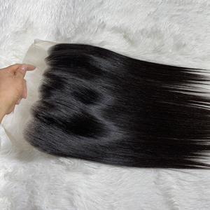 Tissage en lot naturel vierge naturel avec Closure, mèches de cheveux crus et Closure, ensemble vérifié, société - Product Image 6