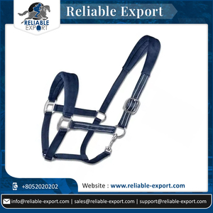 Licou de cheval en nylon de style occidental avec rembourrage souple en cuir et matériaux en PVC pour l'équitation de selle occidentale - Product Image 6