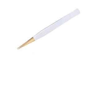 Pince à épiler Sevmek Surgical ZM-ET-087 45 75 90 degrés à pointe en fibre, volume, anti-magnétique, lisse, haute qualité, 10 mm pour cils - Product Image 3