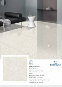 Carreaux de porcelaine de couleur claire 60*60 carreau de céramique poli émaillé carreau design en porcelaine pour supermarché - Product Image 5