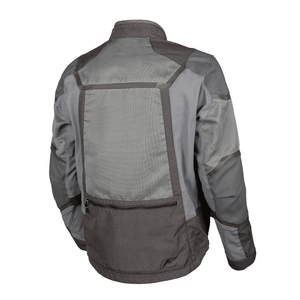 Chaqueta de protección para motocicleta Touring gris claro de muesca superior para hombre, chaquetas textiles Cordura impermeables/a prueba de viento para motocicleta - Product Image 2