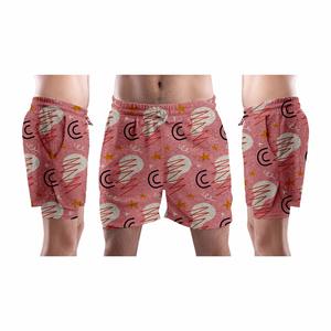 กางเกงขาสั้นวิ่งแห้งเร็วพิมพ์ลายไฮสตรีทของผู้ชายกางเกงวิ่งออกกำลังกายเล่นยิมดีไซน์เบาโลโก้ออกแบบได้ตามต้องการ - Product Image 6