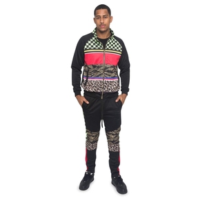 Venta caliente Última Moda Casual Hombres Chándales Suministro directo de fábrica de alta calidad Logotipo personalizado Impreso Hombres Chándales - Product Image 1