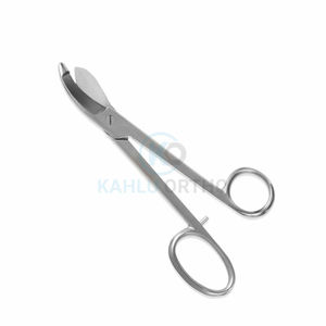 KAHLU Ciseaux orthopédiques manuels en acier inoxydable de qualité supérieure pour couper les pansements chirurgicaux en plâtre - Product Image 1