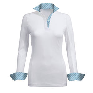 Camisa de Equitación Premium para Mujer, Ropa Deportiva Personalizable, Ropa Ecuestre al por Mayor, Camisas para Exhibiciones Ecuestres, Camiseta Interior - Product Image 3