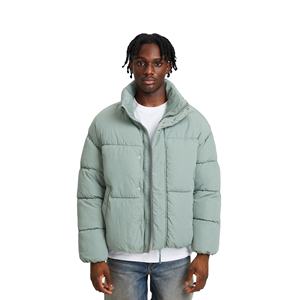 Veste matelassée style streetwear pour homme, tissu respirant, col montant, haute qualité, fabriquée au Pakistan, service OEM - Product Image 1