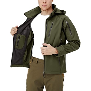 Chaqueta Táctica para Hombre, 8 Bolsillos, Resistente al Agua, Chaqueta de Senderismo de Invierno, Chaqueta Impermeable con Cremallera, 2026 - Product Image 1