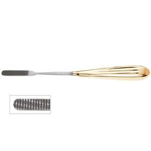 Escofinas de color y logotipo personalizadas, nuevas escofinas de fuente de alimentación manual hechas de acero inoxidable en stock para venta en línea - Product Image 1