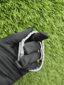 นาฬิกาหรูสำหรับผู้หญิงประดับเพชรโมอิสซาไนต์ 925 คุณภาพ VVS ผ่านการทดสอบเพชร 100% สไตล์ฮิปฮอป VVS1 เครื่องประดับสำหรับคนรักฮิปฮอป - Product Image 4