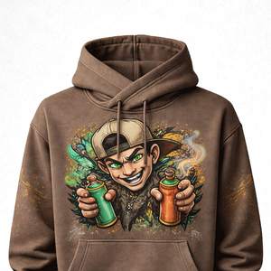 Sudaderas con Capucha Bordadas 100% Algodón, Unisex, con Cierre, Estilo Casual Urbano, Invierno, Logotipo Personalizado, Servicio OEM, Venta al Por Mayor - Product Image 3