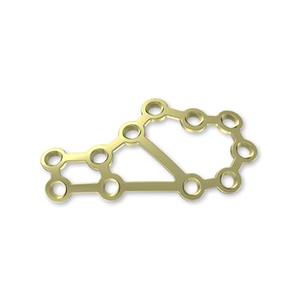 2025 Stainless Steel <b>Titanium</b> Orthopedic Anatomic Calcaneous Locking Plate Implants Veterinary Use Manual Best Quality - Product Image 1