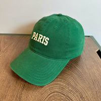 Casquette de baseball brodée avec lettres, calotte souple, visière incurvée, réglable, en sergé, protection solaire, toutes saisons, pour femmes et hommes, activités de plein air