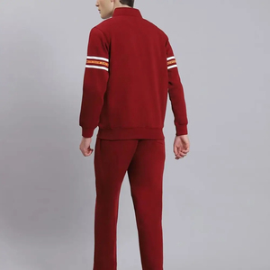 ชุดสูทสำหรับผู้ชายพิมพ์โลโก้ของคุณเองชุดวอร์มสำหรับผู้ชาย - Product Image 3