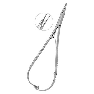 ที่ใส่เข็มสแตนเลสสตีลชุดเครื่องมือแบบแมนนวลได้รับการรับรอง CE คลาส II ป้ายตามต้องการ - Product Image 3