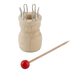 ของเล่นสำหรับถักสร้อยข้อมือทำจากไม้รูปทรงเห็ดแบบฝรั่งเศสสำหรับเย็บและทอผ้าสำหรับตกแต่งสร้อยข้อมือชุดเริ่มต้นงานฝีมือสำหรับเด็ก - Product Image 2