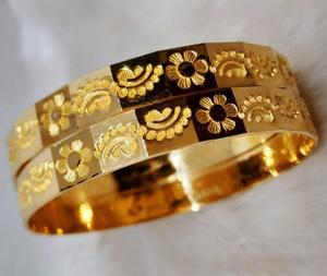 Encuentre icono similar Pulsera de moda para mujer gruesa de Latón chapado en oro de alta calidad Brazaletes elegantes y modernos - Product Image 2