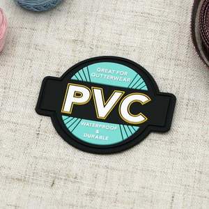PVC élégant durable et patchs brodés porte-clés en caoutchouc tissé logo personnalisé pour toutes les occasions accessoires de mode - Product Image 6