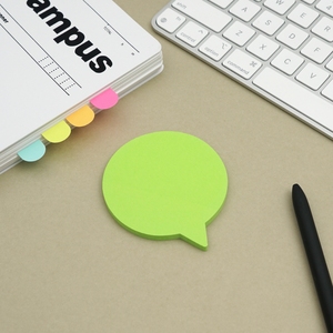 [Hansolmts] hình dạng sáng tạo ghi chú dán 7 phong cách 7 màu sắc mạnh mẽ dính Memo Pad cho trường học văn phòng sử dụng - Product Image 5