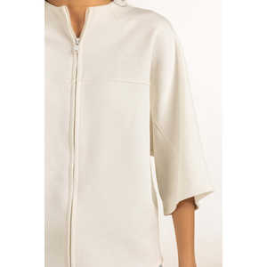 Tops de punto con cremallera de corte regular para mujer WM-KNZ-WS25-111 - Product Image 3