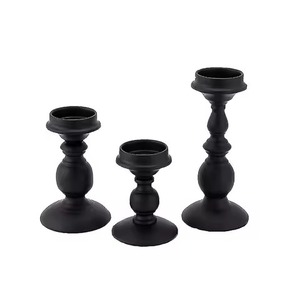 Metal Candle Holder Stand Stylish <b>Pillar</b> for Home Wedding Decoration - Product Image 2