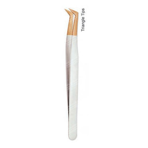 Pinzas para extensión de pestañas, triángulos finos - Product Image 3