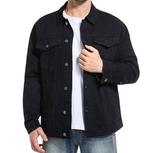 Men <b>Jeans</b> Jacket Durable Material Classic Design For <b>Work</b> Casual Outfits And Travel Days Winter Jackets - Product Image 1