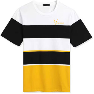 T-shirt de haute qualité pour hommes T-shirt léger T-shirt de couleur personnalisée Vêtement décontracté T-shirt pour hommes - Product Image 1