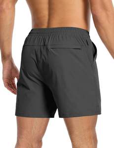 Custom Athletic Mesh <b>Shorts</b> <b>with</b> Compression Liner <b>Phone</b> <b>Pocket</b> Sporty Style for Workout Sports Fitness Gym Running Jogging - Product Image 3