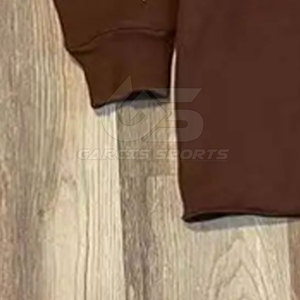 Survêtement à imprimé bouffant pour hommes à la mode avec sweat à capuche et pantalon de survêtement ensemble hommes survêtement imprimé bouffant tenue en tissu doux - Product Image 5